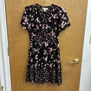 Beautiful knee-length Michael Kors floral dress